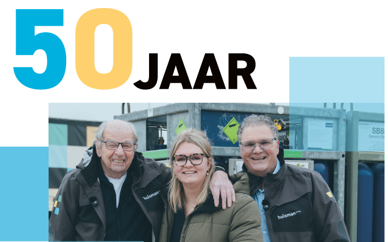 Afbeelding Huisman 50 jaar en openingstijden